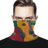 VFKLT Color Acoustic And Guitars Face Mask Sun Dust Protection Neck Gaiter Scarf Face Covering Headwear Bandana for Men Women view 1