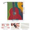 VFKLT Color Acoustic And Guitars Face Mask Sun Dust Protection Neck Gaiter Scarf Face Covering Headwear Bandana for Men Women view 2