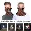 VFKLT Octopus Intertwined Face Mask Sun Dust Protection Neck Gaiter Scarf Face Covering Headwear Bandana for Men Women view 4