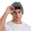 Deus Vult Knights Templar Cross Knit Beanie Men's Knit Hat Unisex Cap Deep Heather view 3