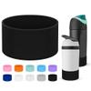 Mokoart Silicone Boot Compatible with Owala Kids Water Bottle 16/14 oz, Anti-Slip Rubber Bottom Protective Sleeve for Owala Kids FreeSip 16oz, Accessories for Owala Kids Flip 14oz (Black) view 1