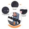 Anneome Electric Scooter Carrying Handle Belt and Lightweight Scooter Strap for Compatible Brands Convenient Installation Hooks Black view 2