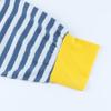 Sunidol Women 2 Piece Lounge Sets Striped Long Sleeve Tee Shirts Long Pant Loungewear Set Ribbed Pajama Set Blue M view 4