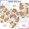 ALAZA Capybara Animal Print Pajama Pants Long Sleep Pant Pajama Bottoms Elastic Waist with Pockets 11-12 Years view 4