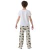 ALAZA Badger Leaves Animal Pajama Pants Long Sleep Pant Pajama Bottoms Elastic Waist with Pockets 13-14 Years view 3