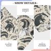 ALAZA Badger Leaves Animal Pajama Pants Long Sleep Pant Pajama Bottoms Elastic Waist with Pockets 13-14 Years view 4