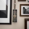 Lightsaber Wall Mount with Pattern, Wooden Lightsaber Stand for Lightsaber Display, Vertical Lightsaber Wall Mount Holder for Most Lightsaber Displays, Gift for Lightsaber Collectors (01) view 3