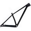 HWEVDHJ Carbon Fiber Bike Frame 27.5er 29er Mountain Bike Frame XC Hardtail Frame 15''/17''/19'' Disc Brake Thru Axle Frame Internal Routing(Matte Black,27.5 * 15'') view 1