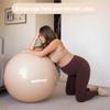 BABYGO Birthing Ball for Pregnancy Maternity Labour & Yoga + Our 100 Page Pregnancy Book, Exercise, Birth & Recovery Plan, Anti-Burst Eco Friendly Material (Nude, 55cm) view 2