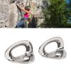 EIMSOAH 2 Pcs Climbing Bolt Hanger, 25kN Climbing Wall Bolt Hanger, 316 Stainless Steel Large Bearing Capacity Anchor for Rock Climbing and Home Gyms, Hammocks view 2