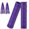 Bike Handle Grips with Tassel Streamers, Non-Slip-Rubber Bicycle Handlebar Grips for Kids Girls BoysSpecialized Replacement Bike Grips, for Scooter Foldable Mountain Bicycle Tricycle BMX MTB view 1