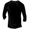 DMOYALA Cool Shirts Boys Distressed Henley Shirts Long Sleeve Cotton T-Shirts Vintage Graphic Tee Washed Streetwear Retro Tee Cross Graphic T-Shirts Black 3XL view 3
