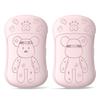 Rechargeable Hand Warmers 2 Pack, WXX 2 in 1 Electric Hand Warmer, 6000mAh Portable Pocket Warmers Dual-Sided Safe Heating, Electronic Winter Gifts for Men Women Kids, Golf, Outdoors Pink view 1