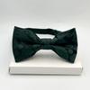 BEWDIO Dark Green Paisley Bow Ties for Men, Adjustable Pre-Tied Bowties for Mens Party Wedding (61-13L) view 2