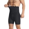 OTQIRSJN Men Bulge Enhancing Underwear High Waist Tummy Control Shorts Push Up Shaper Shorts Detachable Pads(Large) view 2