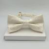 BEWDIO Beige Baby Boy Bow Ties, Kids Pre-Tied Bowties for Mens Party Wedding (61-08M) view 2