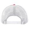 47 Men's Scarlet/White San Francisco 49ers Team Unstructured Trucker Adjustable Hat view 2