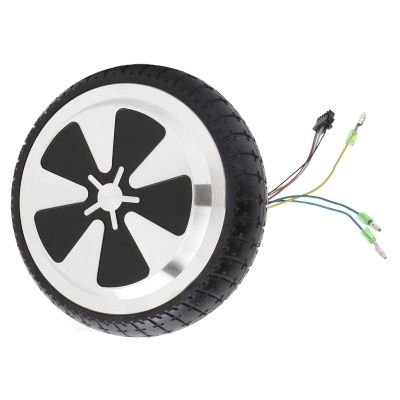 Bnineteenteam Self Balancing Scooter Wheel, 6.5 Inch Electric, High Reliability, Puncture Resistant, Low Noise, Long Lifespan, Aluminum + Rubber