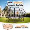 BCAN Trampoline 16FT Trampoline Outdoor with Enclosure for Kids Adults-TSL-2025 view 3