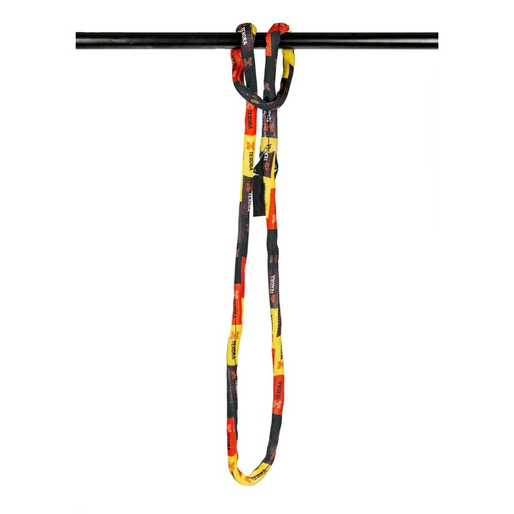 TEXORA Sling Anchor Device (Personal Fall Protection Equipment) EN795 EN354, Strong, Durable Personal Anchor System, Outdoor Climbing, Safety Lanyards for Rescue and Rope Access (0.8m)