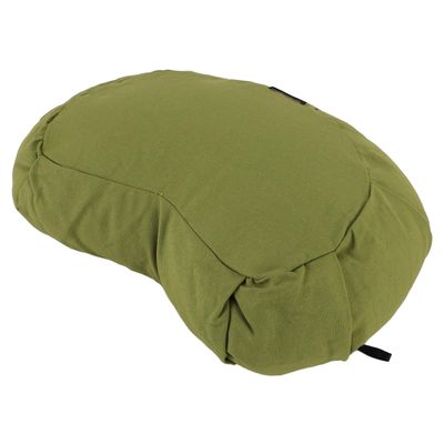 Luqeeg Meditation Pillow, Meditation Cushion, Meniscus Shaped Design Proper Support Feet, Buckwheat Hulls Cotton Cloth, Versatile Ideal Floor Seating Coffee Tables