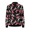 Breast Cancer Awareness Jackets for Women Long Sleeve Zip Up Casual Coats Fall Fashion Outfits Winter Clothes 2025 view 4