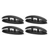 Pissente Boat Folding Cleat, 4pcs 5in Nylon 3 Hole High Strength Black Dock Cleat for Marine Yacht (with Installation Screws Accessories) view 3