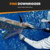 FINS Windtamer Braided Fishing Line - Versatile, Compact Braid for All Fisheries, Reduces Wind Knots and Rod Tip Wraps - High Performance 4-End Braid - Blue - 100 Lb - 2000 Yds view 2
