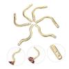 Parliky Billiards Rack Pockets Replacement Kit for Pool Table Billiards Net Pockets Fixator view 2