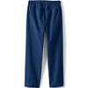 Lands' End Boys Stretch Soft Rib Waist Iron Knee Pull On Pants Deep Sea Navy Kids X-Large view 2