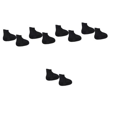 GALPADA 5pairs Elastic Shoe Covers Reusable Boot Protectors for Rain and Convenient Rain Gear for Outdoor Activities Fits High Top