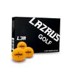 LAZRUS GOLF 2025 Premium 3-Piece Urethane Golf Balls - Long Distance, Enhanced Green Control, Performance & Accuracy, High Visibility, for Men & Women, Golf Accessories (1 Dozen, Matte Orange) view 1