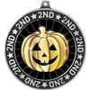 Crown Awards 2.75" 2nd Place Pumpkin Shadow Medal 20 Pack view 2