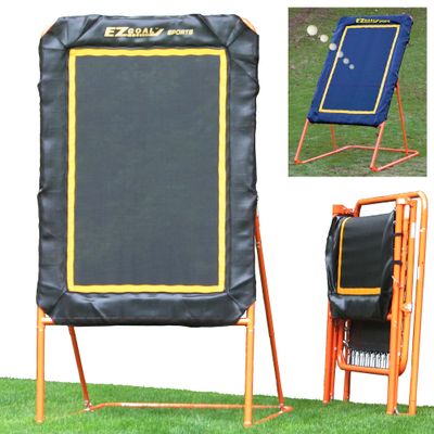 EZ-Goal Professional Folding Lacrosse Throwback Rebounder, 8 Feet