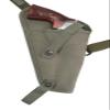 World War Supply M3 Canvas Shoulder Holster with Shell Loops OD Fits Smith & Wesson 629 N Frame 44 Magnum and Taurus Model 44 up to 6.5" Barrel view 4