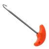 WOONEKY Portable Hockey Lace Tightener Tool Ergonomic Shoelace Puller for Ice Skates Figure Skates and Boots Durable Design with Finger Grooves Essential for view 1