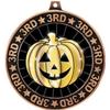 Crown Awards 2.75" Bronze 3rd Place Pumpkin Shadow Medal Award view 2