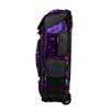 Boombah Superpack XL Rolling Bat Bag - 35.5" x 13.5" x 10" - Telescopic Handle - Holds 8 Bats - Wheeled Version - Supernova Black/Amethyst Orchid/White view 4