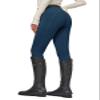 Willit Women's Fleece Riding Breeches Winter Horse Riding Pants Tights Equestrian Thermal Schooling Tights Peacock Blue S view 2