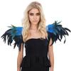 Natural Feather Shrug Cape,Feather Shawl Feather Shawl Shrug Shoulder Wrap for Halloween Cosplay Costume/758 view 3