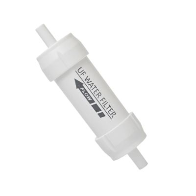QXCIVR Water Purification Filter Outdoor Water Filter Straw Water Purification for Survival or Emergency Supplies Portable Micron Water Purifier(Black and White)