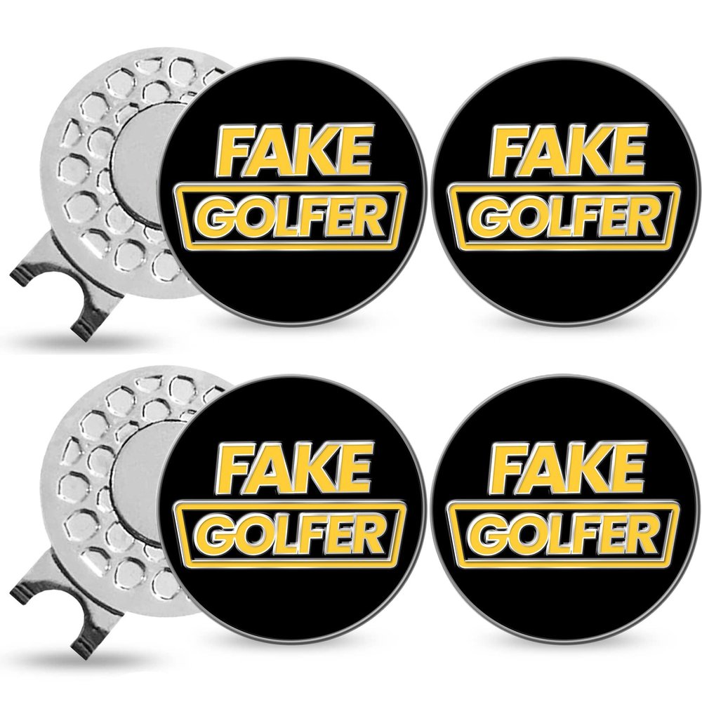 Amy Sport Golf Ball Marker Hat Clip Magnetic Hat Clips Durable Removable Ball Markers Attaches Easily to Cap Gifts for Men Women Golfer (Mixed 07)