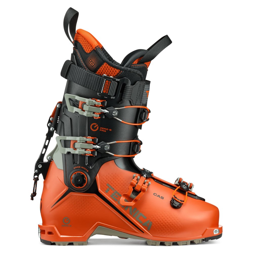 Tecnica Zero G Tour Pro Backcountry/Touring Men's Downhill Ski Boot (Dusk Orange, 26.5)