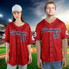 Intriklo Personalized Baseball Shirts Sports Uniform for Men Women Boy, Personalized Sports Shirt, Your Name & Number, Team Logo, Great Sport Gift 7 view 2
