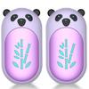 AI Hand Warmers Rechargeable 2 Pack, 6000mAh Electric Hand Warmer Reusable, 20Hrs Long Heating, Portable Pocket Heater Handwarmer for Women Men, Outdoor Camping, Ski Equipment(Purple) view 1