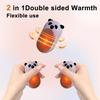 AI Hand Warmers Rechargeable 2 Pack, 6000mAh Electric Hand Warmer Reusable, 20Hrs Long Heating, Portable Pocket Heater Handwarmer for Women Men, Outdoor Camping, Ski Equipment(Purple) view 4