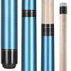 QGF Jump Break Stick Cue, Heavy Hitter Jump Break Cue, 3 Piece Pool Stick 23~25oz (Blue) view 1