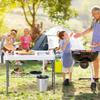 Byroce Folding Fish Cleaning Table, Fish Fillet Cutting Table with Sink, 360 Rotary Faucet & Spray Nozzle, 2-in-1 Outdoor Camping Sink Table, Portable Fish Clean Station for Fishing, BBQ, Picnic view 2