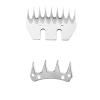 4/9 Teeth Straight Replacement Blades for Sheep Shears, Professional Stainless Steel Sheep Shearing Clipper Blades view 2