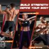 Fitense Resistance Bands Set - Pull Up Bands with 6 Resistance Levels 15-170 LBS for Men Women, Exercise Bands with Door Anchor, Training Poster & Pouch for Body Stretching, Pull Up Assist view 2
